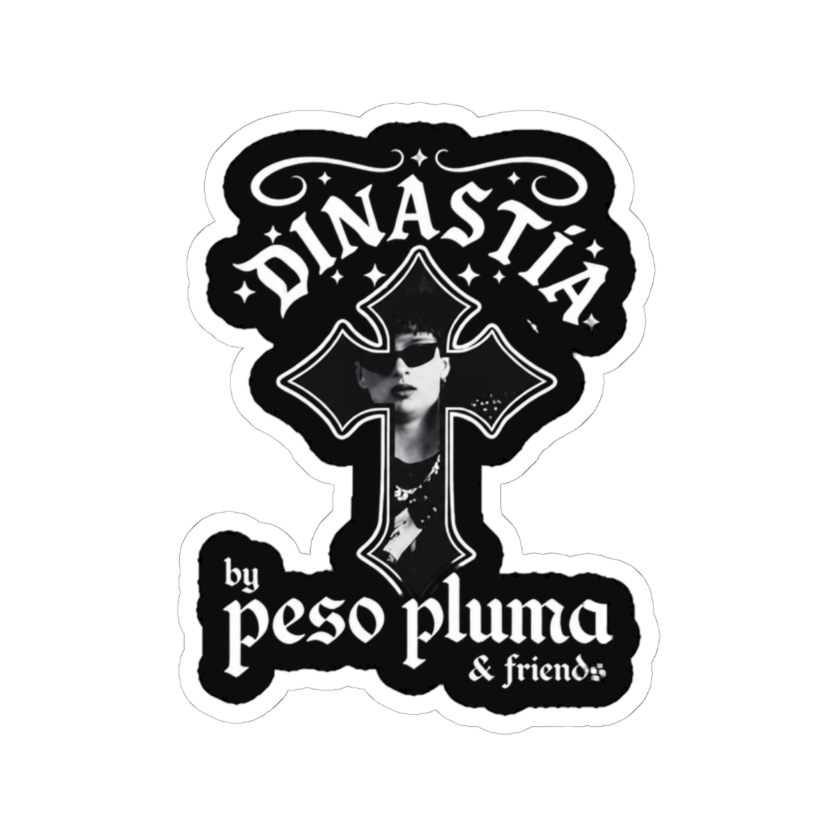 Peso Pluma & Friends Tour, Peso Pluma Friends Dinastia Tour 2026 Sticker